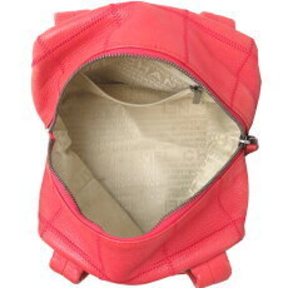 Chanel Chocobar Handbag Leather Pink - Picture 6 of 7